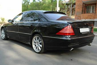 2001 Mercedes-Benz S-Class Wallpapers