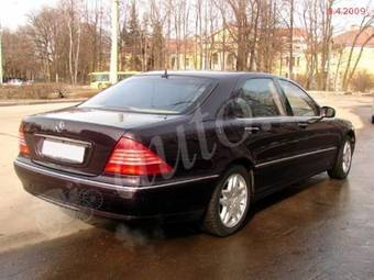 2001 Mercedes-Benz S-Class Photos