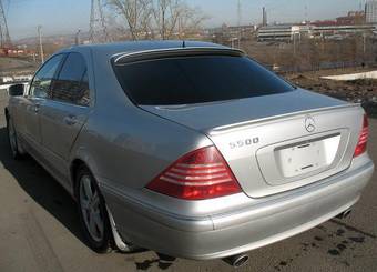 2001 Mercedes-Benz S-Class Photos