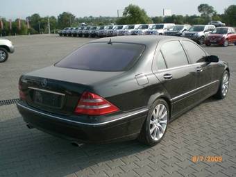 2001 Mercedes-Benz S-Class Pics