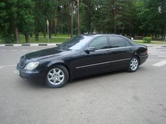 2001 Mercedes-Benz S-Class Photos