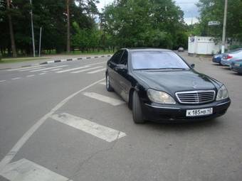 2001 Mercedes-Benz S-Class Photos