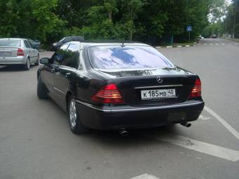 2001 Mercedes-Benz S-Class For Sale