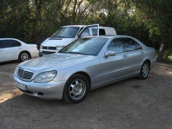 2001 Mercedes-Benz S-Class Pictures