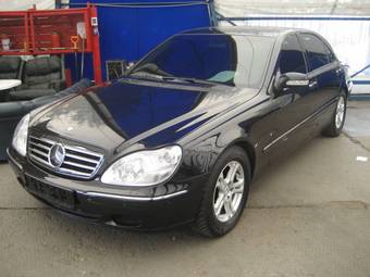 2001 Mercedes-Benz S-Class