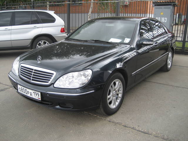 2001 Mercedes-Benz S-Class