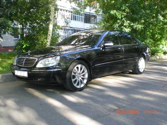 2001 Mercedes-Benz S-Class Photos
