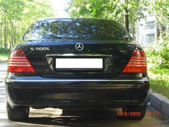 2001 Mercedes-Benz S-Class Photos