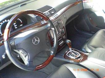 2001 Mercedes-Benz S-Class Pictures