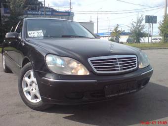 2001 Mercedes-Benz S-Class Pictures