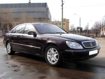 2001 Mercedes-Benz S-Class Pictures