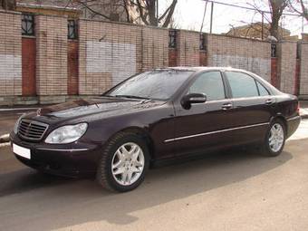 2001 Mercedes-Benz S-Class Photos