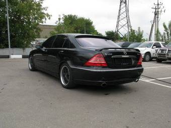 2001 Mercedes-Benz S-Class Pictures
