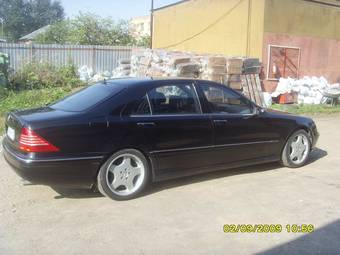 2001 Mercedes-Benz S-Class Photos
