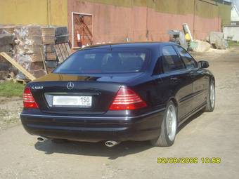2001 Mercedes-Benz S-Class Photos