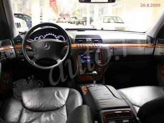2001 Mercedes-Benz S-Class Pictures