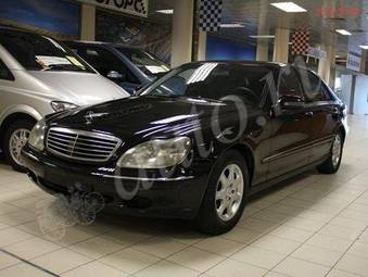 2001 Mercedes-Benz S-Class Photos