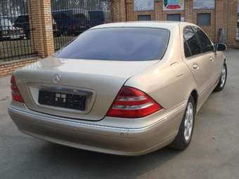 2002 Mercedes-Benz S-Class For Sale
