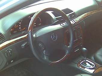 2002 Mercedes-Benz S-Class Images
