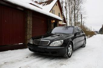 2002 Mercedes-Benz S-Class Pictures