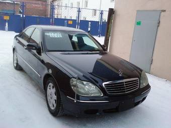2002 Mercedes-Benz S-Class Photos
