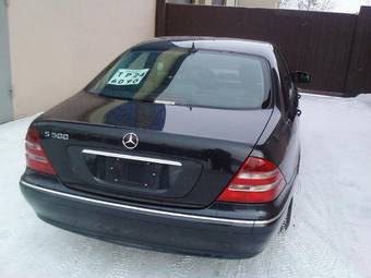2002 Mercedes-Benz S-Class Pictures