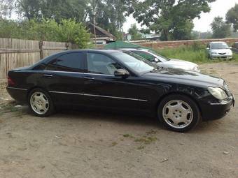 2002 Mercedes-Benz S-Class Pictures