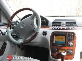 2002 Mercedes-Benz S-Class Pictures