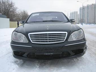 2002 Mercedes-Benz S-Class Pictures