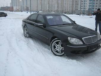 2002 Mercedes-Benz S-Class Pictures