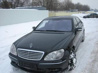 2002 Mercedes-Benz S-Class Photos
