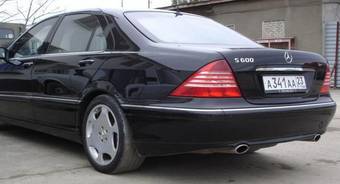 2002 Mercedes-Benz S-Class Pictures