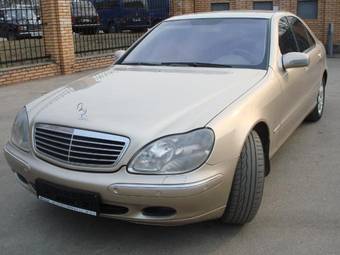 2002 Mercedes-Benz S-Class Pictures