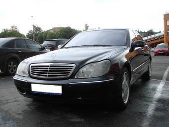 2002 Mercedes-Benz S-Class Photos