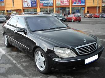 2002 Mercedes-Benz S-Class Photos