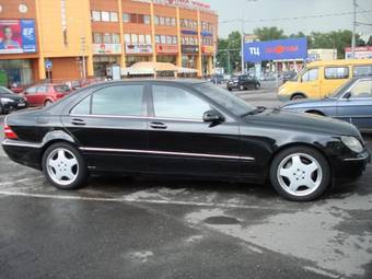 2002 Mercedes-Benz S-Class Pictures