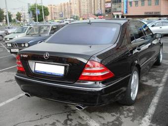 2002 Mercedes-Benz S-Class Photos