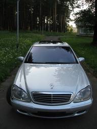 2002 Mercedes-Benz S-Class Photos
