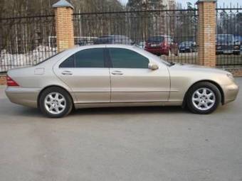 2002 Mercedes-Benz S-Class Pictures