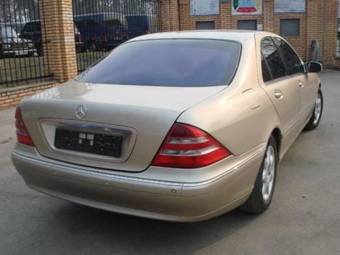 2002 Mercedes-Benz S-Class For Sale