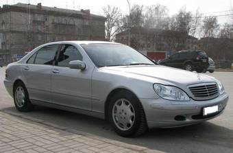 2002 Mercedes-Benz S-Class Pics