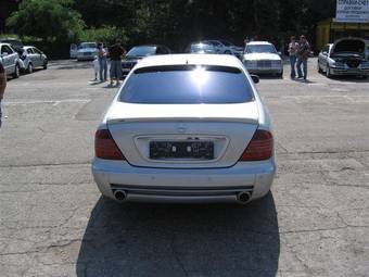 2002 Mercedes-Benz S-Class Pictures