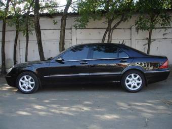 2002 Mercedes-Benz S-Class Photos