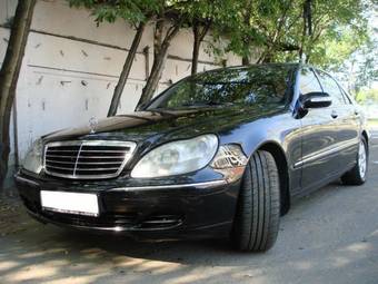 2002 Mercedes-Benz S-Class Pictures