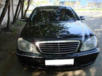 2002 Mercedes-Benz S-Class Photos