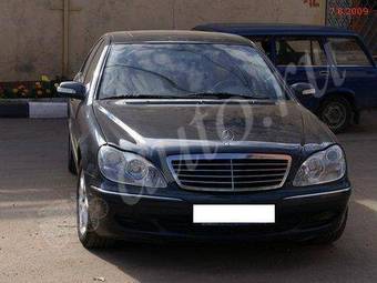 2002 Mercedes-Benz S-Class Photos