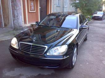 2002 Mercedes-Benz S-Class Photos