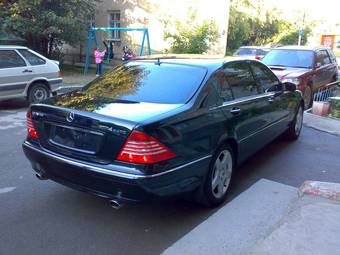 2002 Mercedes-Benz S-Class Pictures