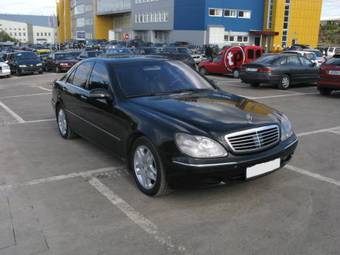 2002 Mercedes-Benz S-Class Pics