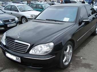 2003 Mercedes-Benz S-Class For Sale